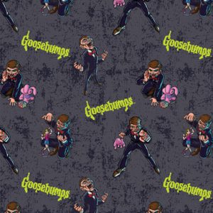 Goosebumps Slappy Halloween Cotton Fabric