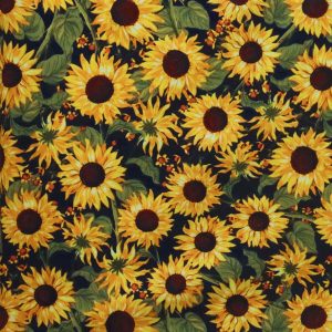 Sunflowers in Bloom Quilt Cotton Fabric by Keepsake Calico