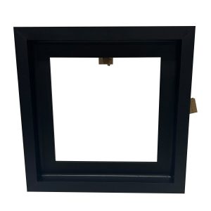8 x 8 Black Canvas Float Frame by Place   Time