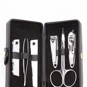 Leather Framed Manicure Set
