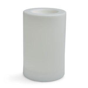 6 x 9 LED Outdoor Plastic Pillar Candle by Hudson 43