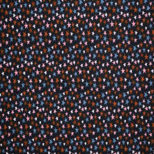 Stars on Navy Modern Quilt Cotton Fabric by Quilter s Showcase
