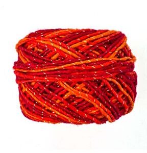 Darn Good Yarn Sparkle 75yds Worsted Silk Yarn