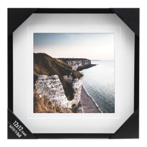 Enchante 12 x 12 Black Wall Frame