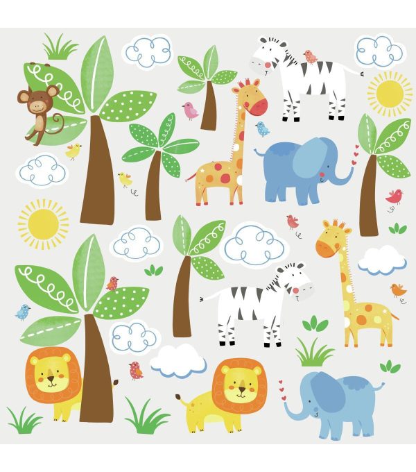 RoomMates Wall Decals Jungle Friends - Image 2