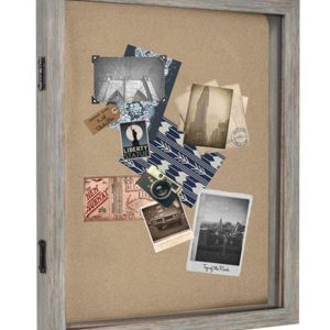 Enchante 11 14 Distressed Blue Molding Shadowbox Frame