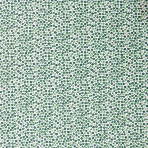 Watercolor Dots on Green Cotton Fabric by Keepsake Calico
