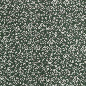 Floral Green 108 Wide Flannel Fabric