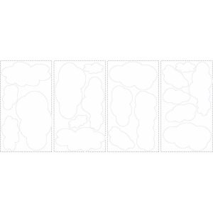 RoomMates Clouds Peel And Stick Wall Decals