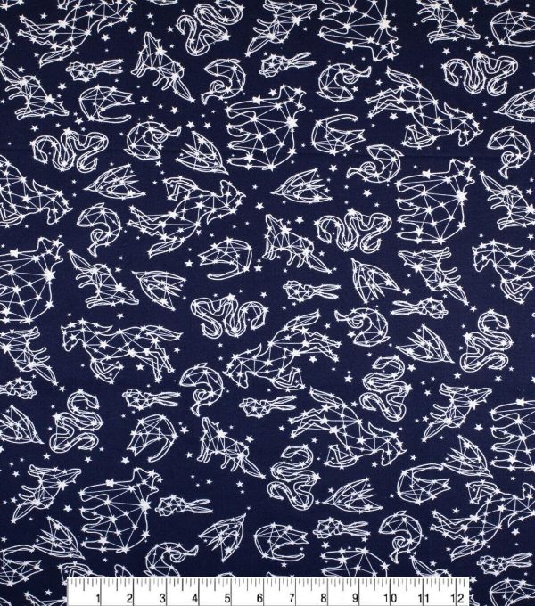 Super Snuggle Flannel Fabric Constellations - Image 2