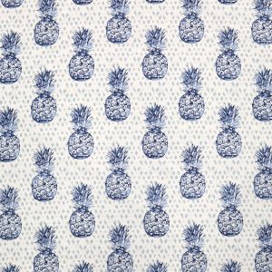Pineapple Blue Super Snuggle Flannel Fabric