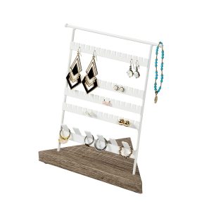 Honey Can Do Jewelry Stand for Earrings   Rings