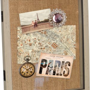 Enchante 11 14 Distressed Cream Molding Shadowbox Frame