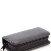 Leather Deluxe Chrome Plated Mini-Manicure Kit
