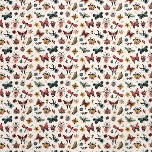 Intricate Bugs Super Snuggle Flannel Fabric