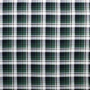 Green   Navy Plaid Super Snuggle Flannel Fabric