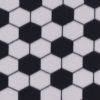 Soccer Ball Allover Blizzard Fleece Fabric