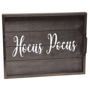 All The Rages Decorative Hocus Pocus Wood Serving Tray 15.50 x 12