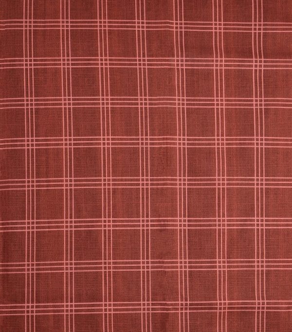 Red Tapestry Plaid Quilt Cotton Fabric by Keepsake Calico
