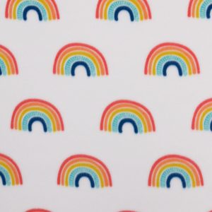 POP! Rainbow Fashion Lightweight Fleece Fabric