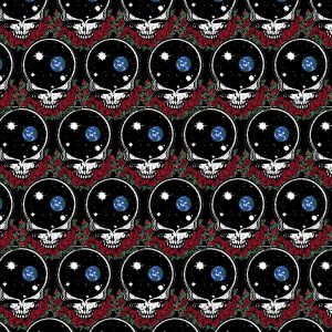 Grateful Dead Cotton Fabric Space Your Face