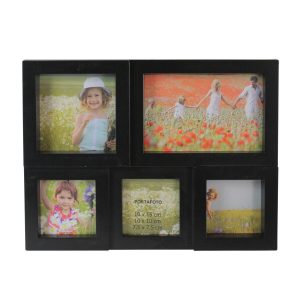 Northlight 11 Black 5 Photo Collage Frame
