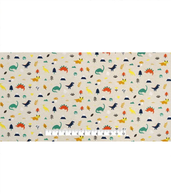 POP! Dinos Super Snuggle Flannel Fabric - Image 4