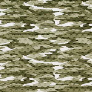 Soft   Mikny Olive Camouflage Dot Fleece Fabric