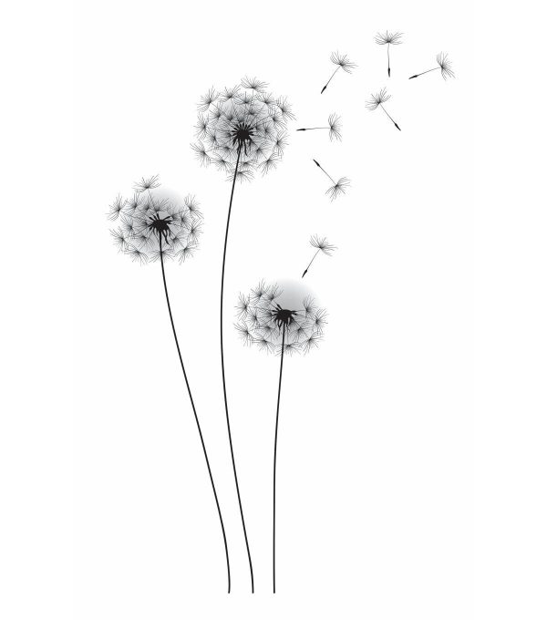 RoomMates Wall Decals Whimsical Dandelion - Image 2