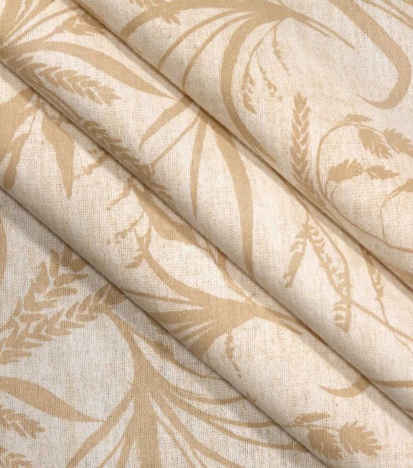 108 Brown Wheat Wide Flannel Fabric - Image 2