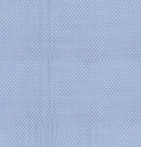 Fabric Traditions White Dots on Blue Cotton Fabric by Keepsake Calico