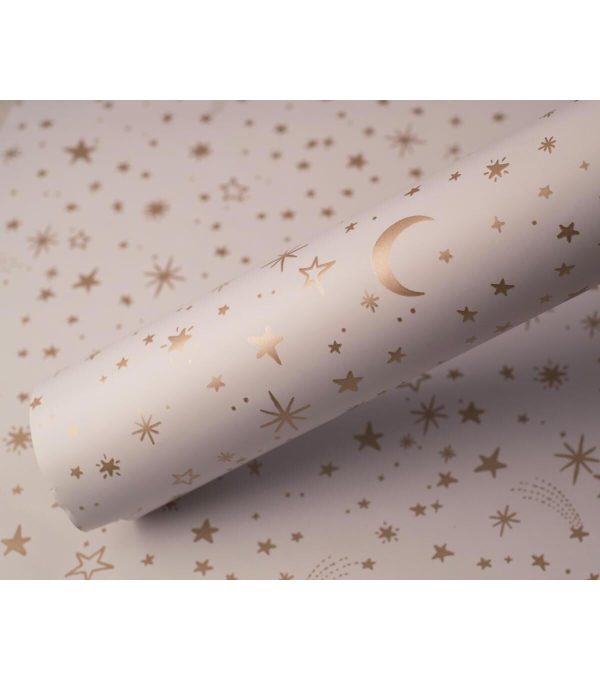 RoomMates Wallpaper Gold Twinkle Little Star - Image 5