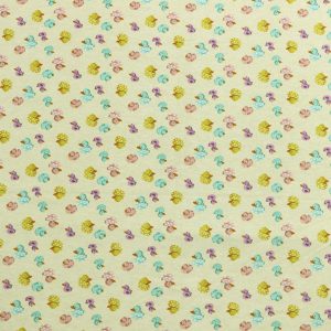 Rubber Ducks on Yellow Super Snuggle Flannel Fabric