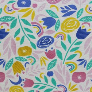 Super Snuggle Happy Floral Flannel Fabric