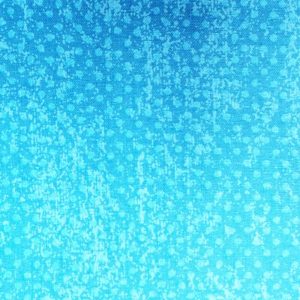 Turquoise Polka Dots Quilt Cotton Fabric by Keepsake Calico