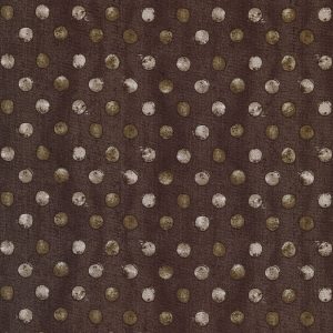 Brown Painted Dots Quilt Cotton Fabric by Keepsake Calico