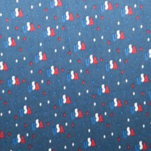 USA On Navy Patriotic Cotton Fabric