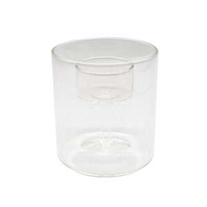 3 Glass Tealight Candle Holder by Place   Time