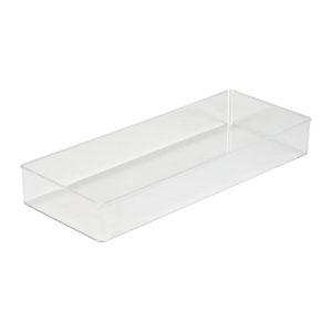 Simplify 15 Clear Rectangular Drawer Organizer