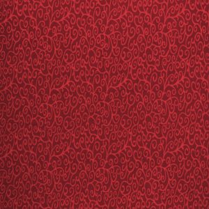 Red Scrolls Quilt Cotton Fabric by Quilter s Showcase