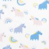 Rainbows And Unicorns Blizzard Fleece Fabric
