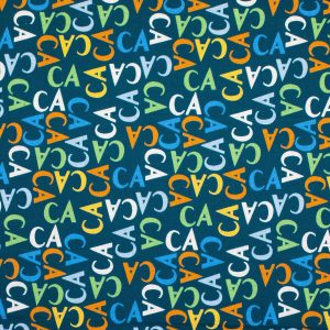 California Cotton Fabric Abbreviation Dot