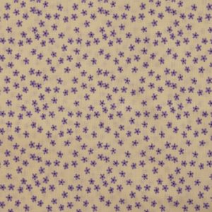 Purple Floral Cotton Fabric by Keepsake Calico