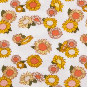 POP! Sunflowers Lightweight Fleece Fabric