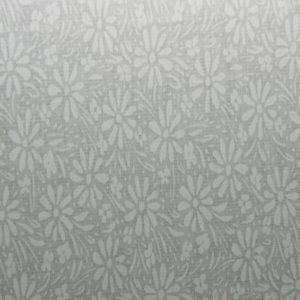 Flower Patch on White Quilt Cotton Fabric by Keepsake Calico