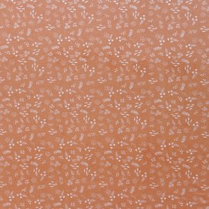 Dainty Doodles On Caramel Super Snuggle Flannel Fabric