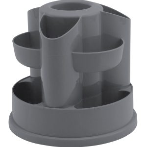 8 x 8 Gray Rotating Desktop Organizer