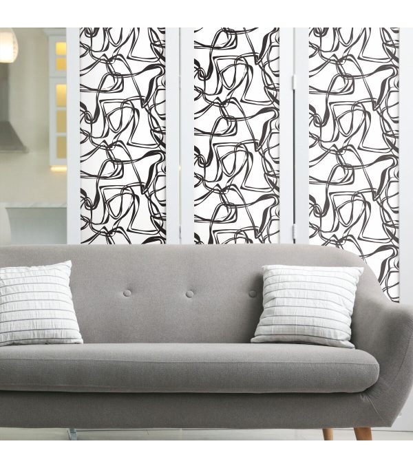 RoomMates Ribbon Trail Peel   Stick Wallpaper - Image 5