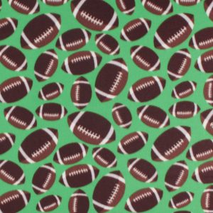 Football Blizzard Fleece Fabric