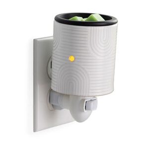 Candle Warmers 6 White Decorative Pluggable Fragrance Warmer - 1